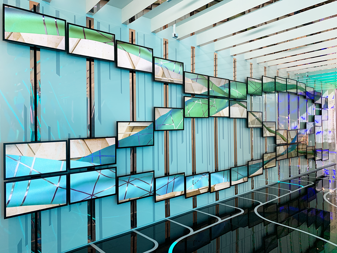 Освежите Ваше пространство с большими мониторами на стену