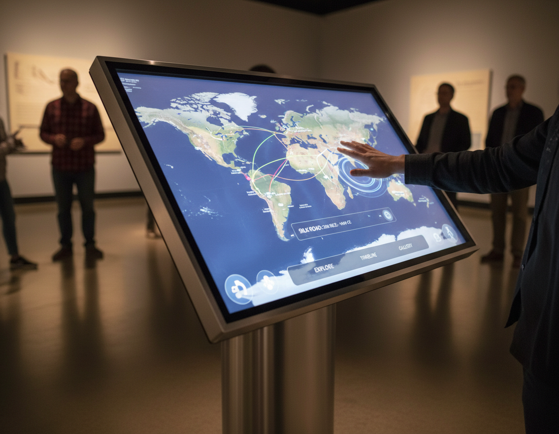 Интерактивный сенсорный дисплей