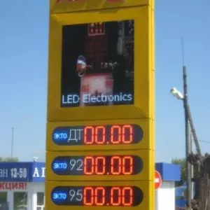 Экраны на стелу азс